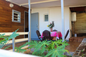 Maison d'une chambre avec vue sur la mer jardin amenage et wifi a Petite Ile a 2 km de la plage